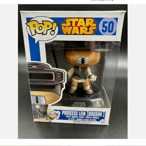 Princess Leia (Boushh) FUNKO POP Star Wars #50 Blue Box